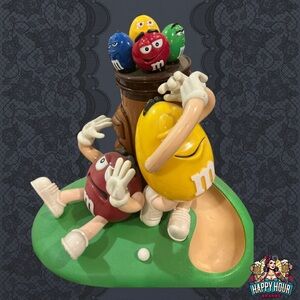 M&M Mulligan Ville Golf Sports Candy Dispenser- Limited Edition Not Complete